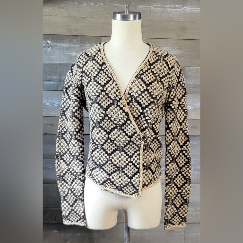 Lucky Brand Treviso Knit Blazer Sweater
